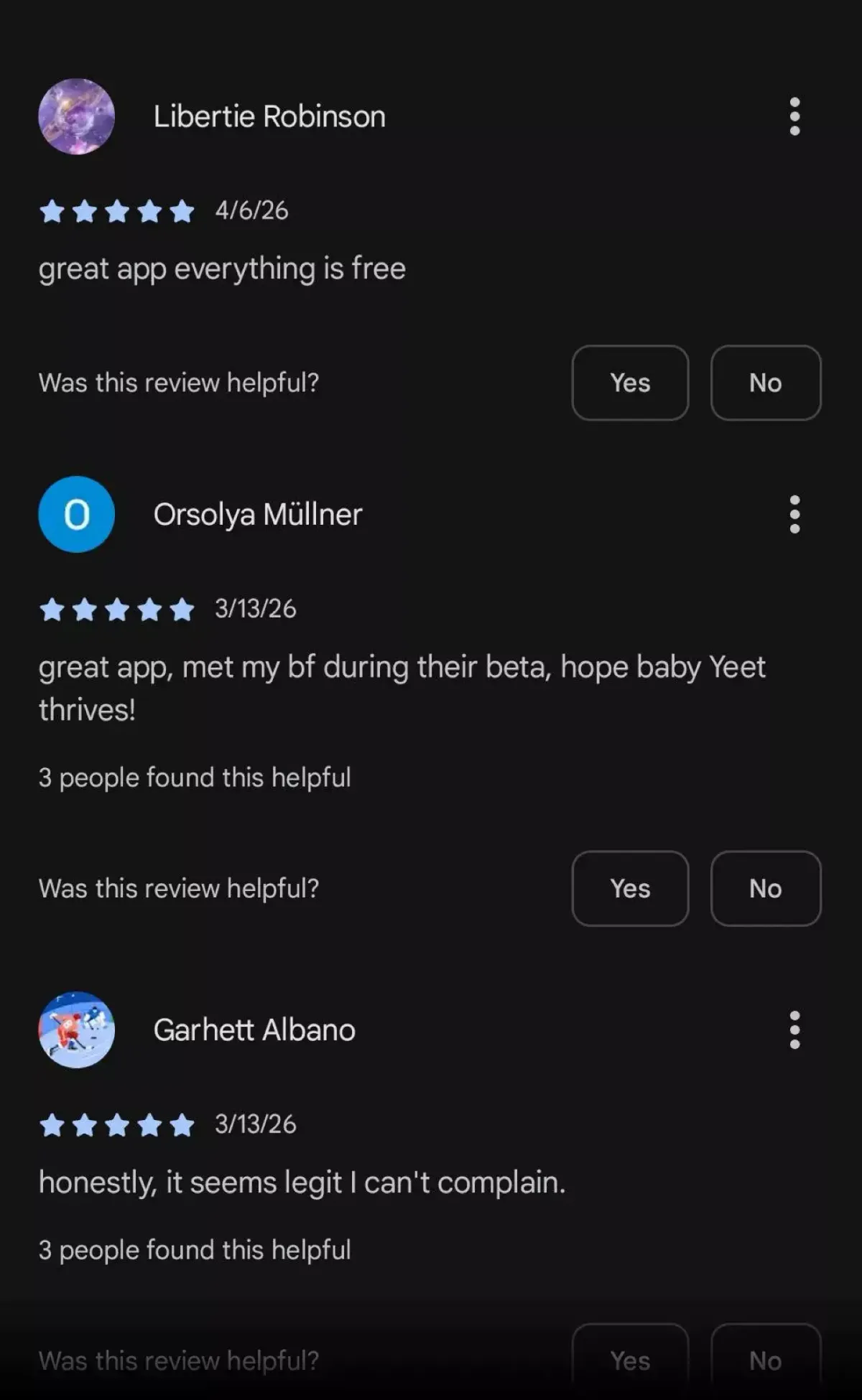 Yeet dating app 5-star reviews: users finding real relationships